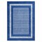 Homeroots 4 x 6 ft. Navy & Ivory Geometric Area Rug 385883 - alternate 1